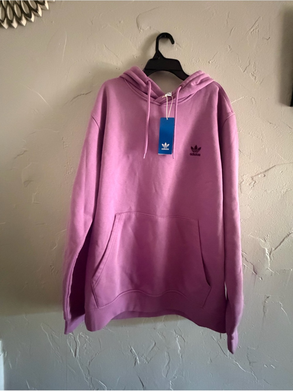 adidas Lavender Pink Trefoil Crewneck Sweatshirt
